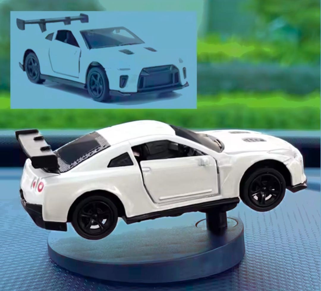 Fashion Shaking Head Toy Creative Car Interior Dashboard (White) main image 1