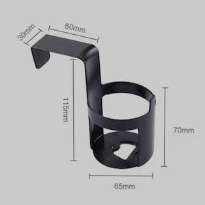 Car Cup Holder – Window-Mounted Hanging Drink Holder, Portable Water Bottle Rack, Interior Storage Accessory