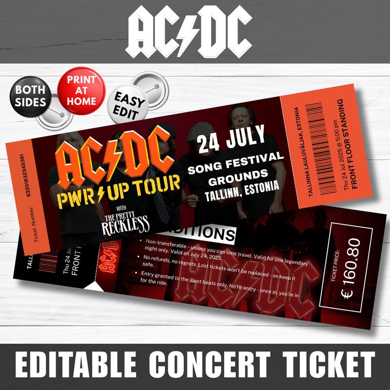 Acdc - Etsy