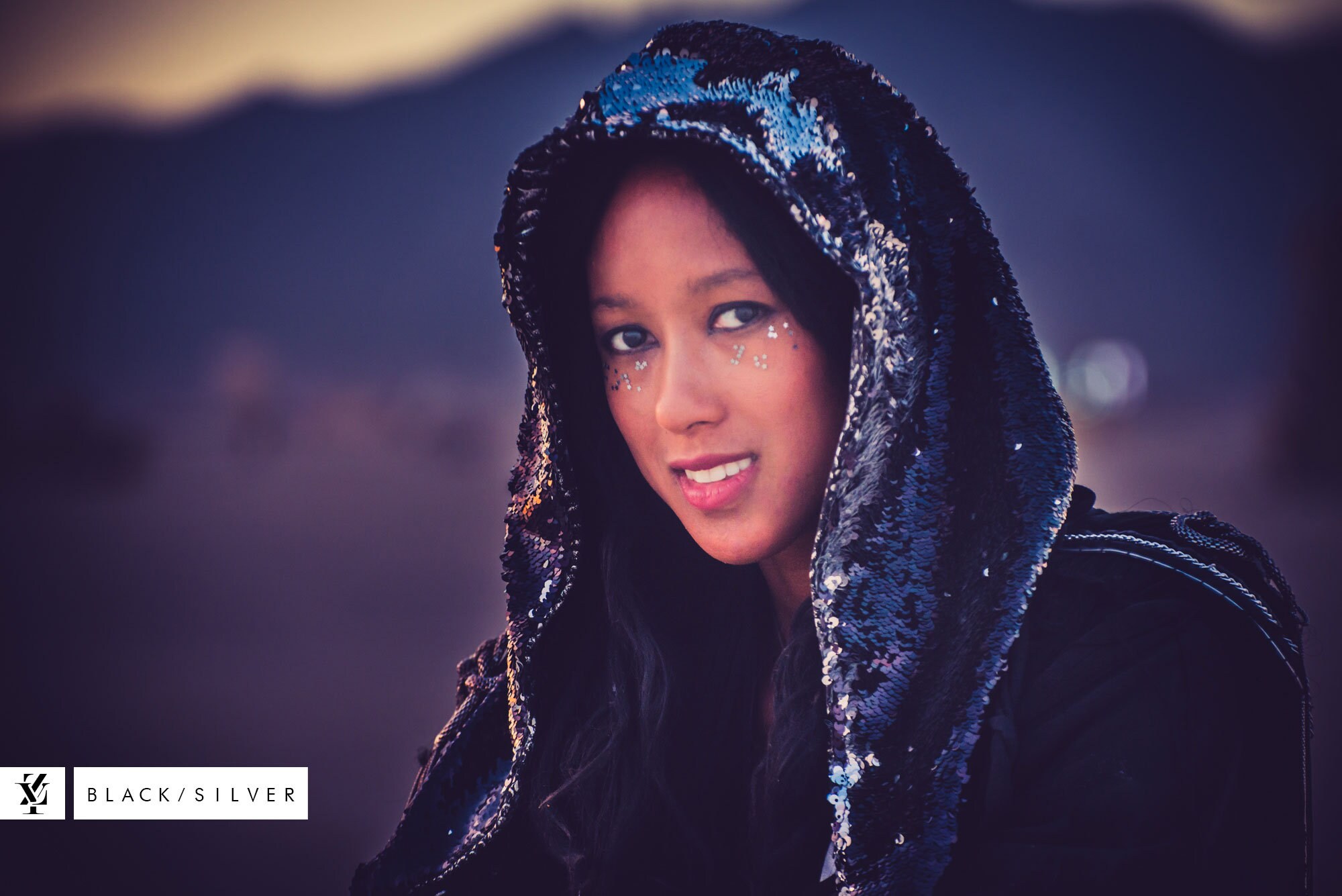 Reversible Sequin Festival Hood - Custom- Multiple Colors  display picture 2