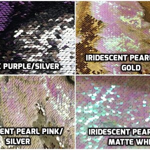 Reversible Sequin Festival Hood Custom Multiple Colors Halloween Rave Festival Costume image 9