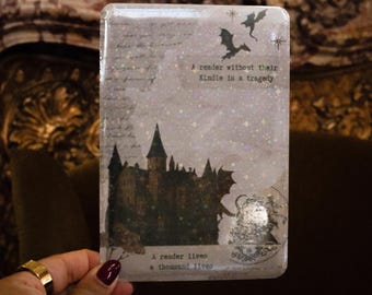 Basgiath Dragon Kindle Einlage: Glitzernder E-Reader Einsatz für Kindle Paperwhite, Tolino, Kobo