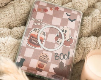 Herbst E-Reader Einsatz für Tolino, Kindle, Kobo: Pumpkin Spice Ghost