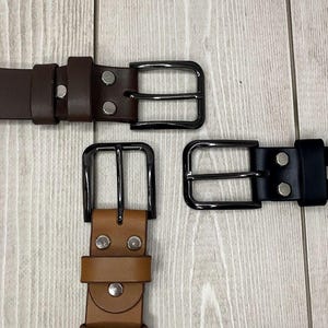 Premium Leather Belt Handmade, Men&#39;s Casual Classic Belt, Full Grain Leather, Stylish Belt, Gift For Him