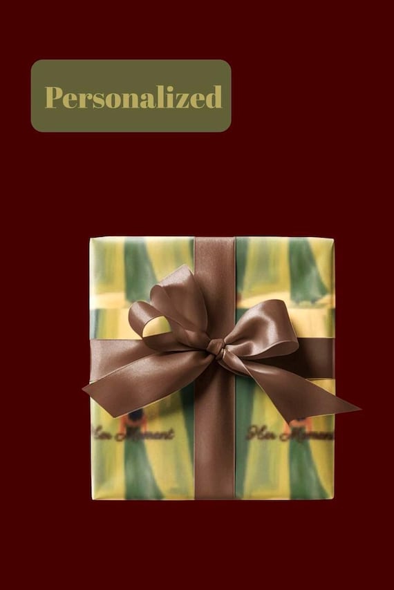 Custom Theater Wrap Paper Design Artistic Presentation Gift Wrapping Personalized Satin Packaging Modern Abstract Stage Decoration Drama