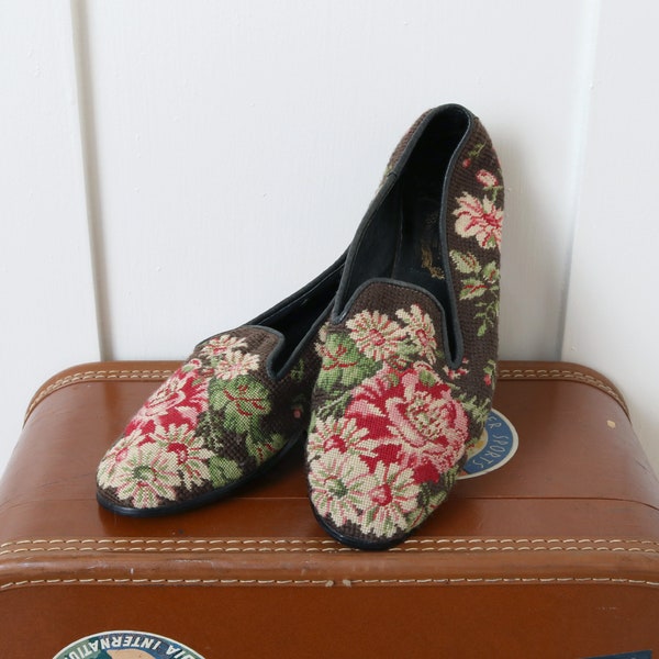 Needlepoint Shoes Etsy