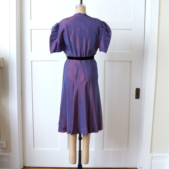 vintage 1930s dress • gorgeous & rare color chang… - image 4