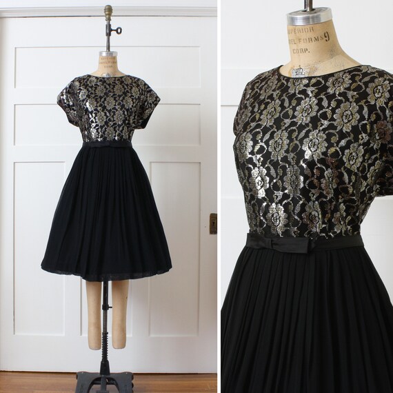 volup vintage 1960s party dress • Mode-O-Day silve