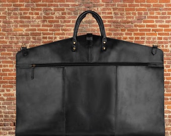 COACH Garment Bag Fold Over Suitcase Luggage Midnight Blue Fabric