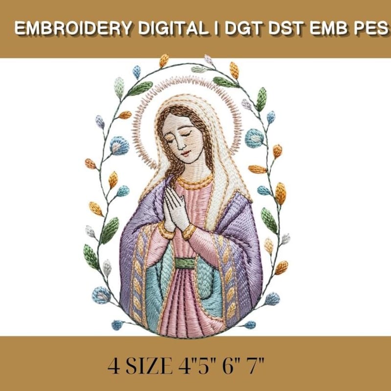 Catholic Embroidery - Etsy