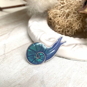Snail Pin - Lilac