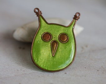 Animal brooch - Owl