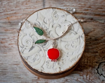 Necklace - Pomegranate Branch