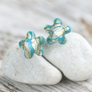 Earring Studs - Flower Posts