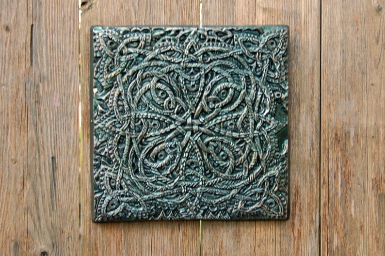 Celtic Knot Wall Art Irish Home Decor Front Porch Outdoor Etsy
