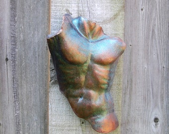 Garden Sculpture Ancient Rome Male Nude Art, Italian Renaissance Decor, Bathroom Art