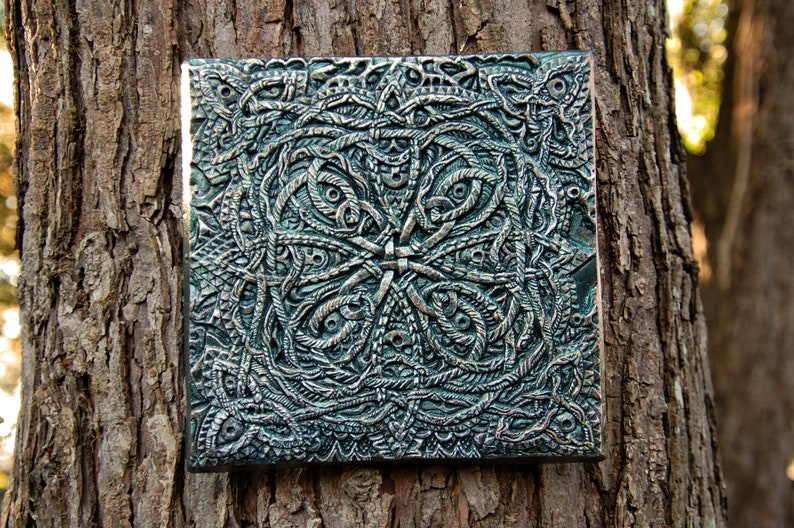 Celtic Knot Wall Art Irish Home Decor Front Porch Outdoor Etsy