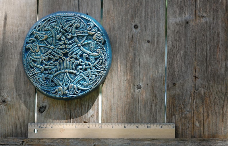 Irish Garden Art Gifts Celtic Eagles Zoomorphic Outdoor Etsy