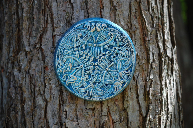 Irish Garden Art Gifts Celtic Eagles Zoomorphic Outdoor Etsy