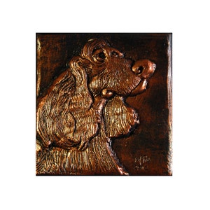 Springer Spaniel Dog Lover Memorial Gift, Field, Cocker, King Charles Dog Sculpture image 3