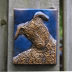 Greyhound Wall Plaque, a Pet Lover Gift of Italian Greyhound or Greyhound Art image 4