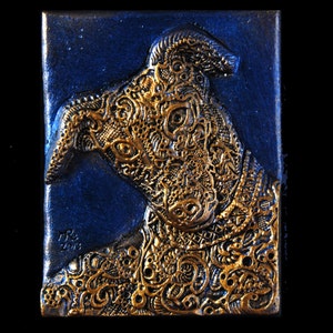 Greyhound Wall Plaque, a Pet Lover Gift of Italian Greyhound or Greyhound Art image 3