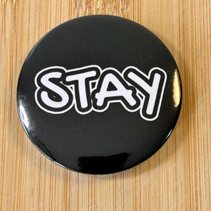 Concert tour accessory SKZ collectible badge Fan club button Stray Kids backpack charm Jacket lapel piece Celebration surprise gift