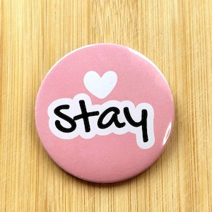 Bag charm pin SKZ button badge Fan button Concert outfit accessory Kpop collectible item gift fot Stay fandom merch Birthday present idea