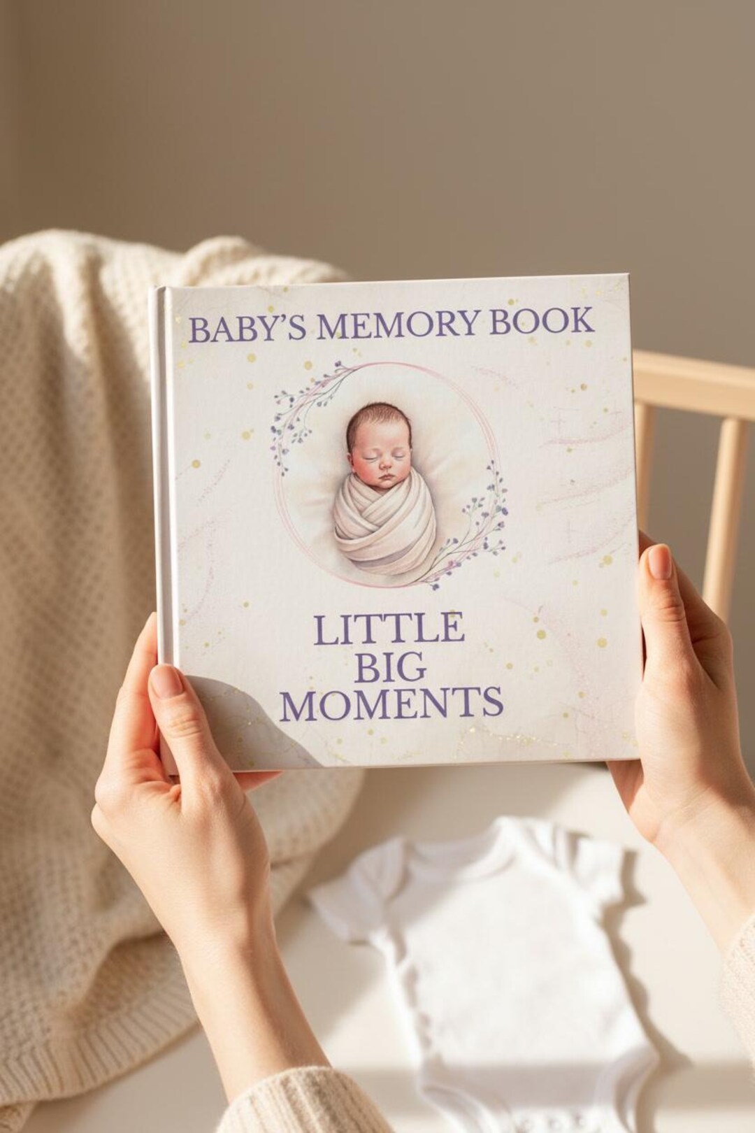 Baby Keepsake Book – Capture Your Baby’s First Year, Memory Album for ...