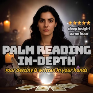 Same-Day Palm Reading – Intuitive Hand Analysis, Psychic Palmistry & Personalized Life Path Insights for Spiritual and Energetic Clarity