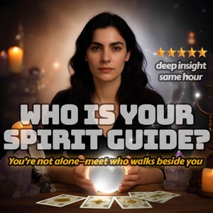 Quem é o seu guia espiritual? – Leitura psíquica na mesma hora com nome, mensagem, percepção energética e conexão com anjos ou animais de poder.