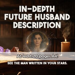 Wie is je toekomstige echtgenoot? Paranormale lezing van 20 pagina's met soulmate-kenmerken, liefdesenergie, timing van het huwelijk en inzicht in toekomstige echtgenoot