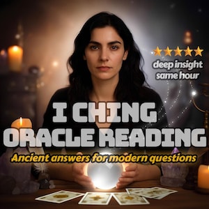 Lectura personalizada del oráculo del I Ching: A LA MISMA HORA. Adivinación china antigua para la vida. Preguntas, orientación, equilibrio energético y perspectiva.