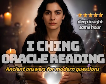 Lectura personalizada del I Ching - Oráculo chino antiguo, en la misma hora.