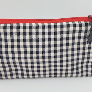 Bolsa de maquillaje, estuche, neceser, monedero, cartera, guarda todo lo que quieras. Acolchado, Cierre de cremallera.