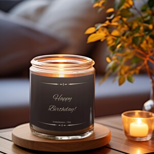Alles Gute zum Geburtstag Kerze Geschenk, Duftkerze Geburtstag, Geburtstagsgeschenk für Sie, Geburtstagsgeschenk für Ihn, Kerze Feier, Geschenk für Freunde