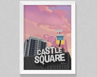 Elephant & Castle, Londres (Impresión a color)