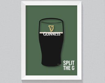 Guinness divide a estampa G