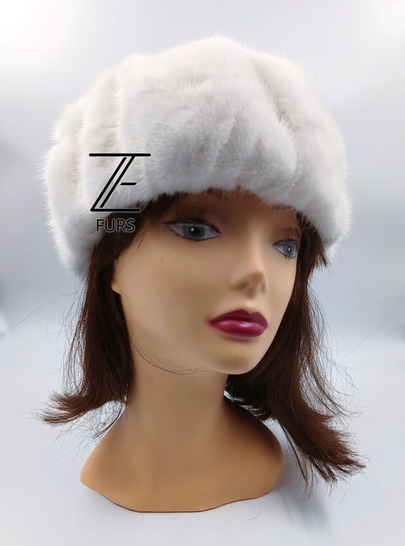Authentic mink headband Real Mink Fur Headband Womens Ladies Hair Band Hair hoop  main image 4