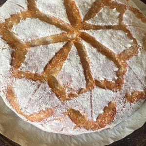 Receita de Pão de Fermentação Natural – Com Torta Integral | Pão Artesanal Fácil e Sem Sova (PDF)