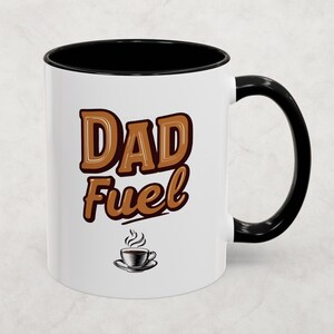 Taza de café &quot;Dad Fuel&quot; / Regalo perfecto para el Día del Padre / Amantes del café / Nuevos papás / Cumpleaños / Ocasiones especiales