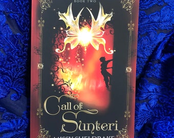 Call of Sunteri author signed paperback young adult fantasy novel
