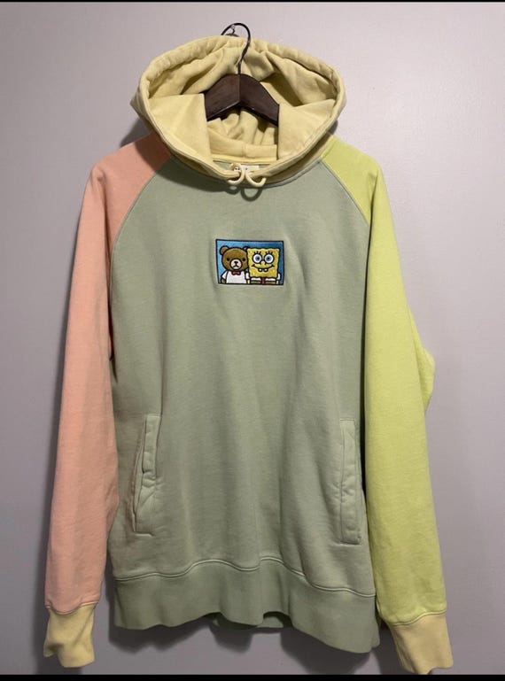 hoodie mens teddy fresh spongebob hoodie