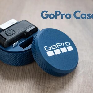 Tragetasche für GoPro Hero 5–13 | Maßgefertigtes Hartschalenetui mit Platz für Kamera, Akkus und MicroSD-Karten