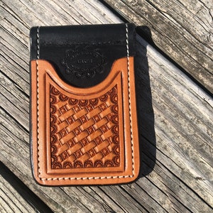 Slim Black Alligator Front Pocket Money Clip Card Holder Pouch Wallet –  JohnAllenWoodward