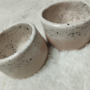 Handmade ceramic coffee mug