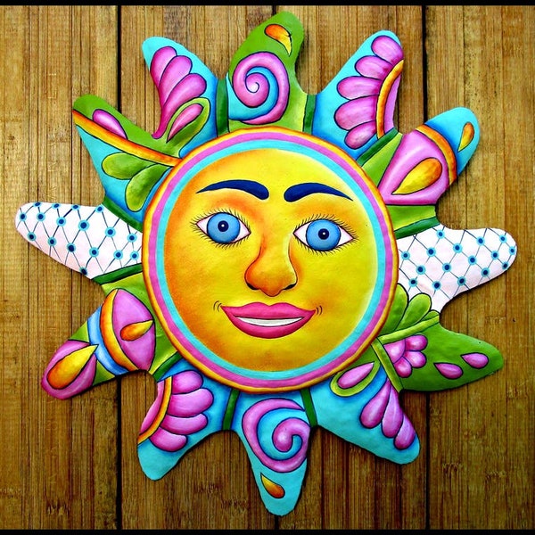 Metal Sun Decor - Etsy