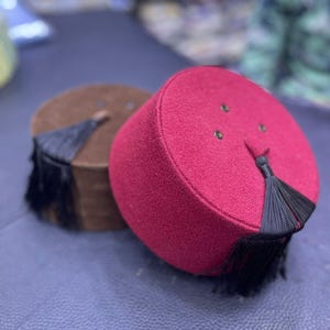 Luxury Moroccan Hat – Handcrafted Tarboosh/Fes  – Royal hat