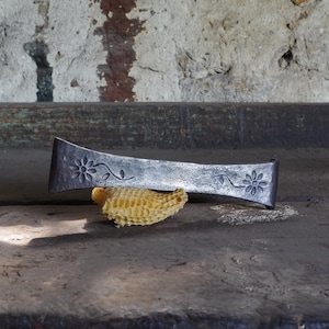 Hand forged hive tool