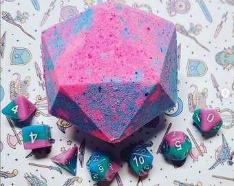 Discount Pack - one of each size D20 Bath Bombs